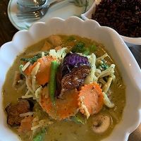 Eggplant green curry. Knocked my socks off! at Little Asia in Dundas