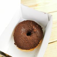 Dirty chocolate donut at SuzyQ Doughnuts - Hintonburg in Ottawa