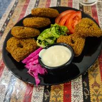Falafel at Abou Tayssir in Tangier
