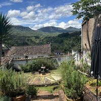  Vista do restaurante #Veganuary at Uaithai in Tiradentes