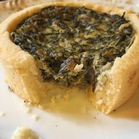 Quiche de Espinafre Vegana  at Agridoce in Porto Alegre