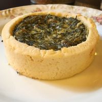 Quiche de Espinafre Vegana  at Agridoce in Porto Alegre