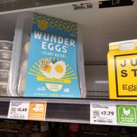Wunder eggs and Just Egg are vegan at Whole Foods Market in Naples