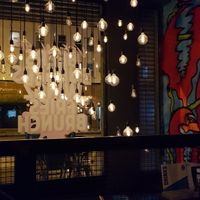 Interior at Biff's x Brewdog - Dalston in North London