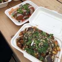 Vegan AF Poutine
Buff wings at Biff's x Brewdog - Dalston in North London