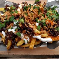 Fries at Biff's x Brewdog - Dalston in North London