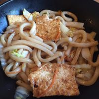 Tofu and noodles  at Mian Noodle House in Fredericksburg