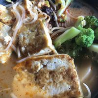Tofu ramen with rice noodles  at Mian Noodle House in Fredericksburg