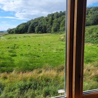 View from room 2 at Kings Reach Self Catering in Lochgilphead