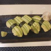 Vegan Nigiri at Sushimari in Funchal