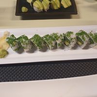 Vegan roll at Sushimari in Funchal