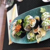 Vegan freestyle sushi! Too good to be true!! at Sushimari in Funchal