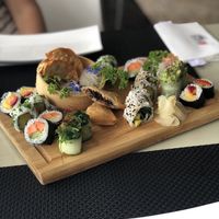 Freestyle vegan platter  at Sushimari in Funchal