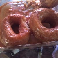 Cinnamon frosted donuts from the bakery section. at Whole Foods Market - Camelback in Phoenix