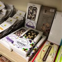 Vegan chocolate  at Vegetus - TTs Kosmos in Kharkiv