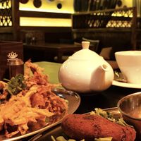 Veggie Cutlets & Pakora  at Goa Indian Restaurant in Kharkiv