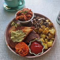 Nice start to the day 🙂 at Rawnchy in Glasgow