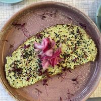 Pea smash  at Rawnchy in Glasgow