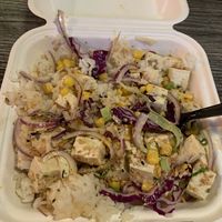 Tofu poke bowl  at Poke Fuzion in Mesa