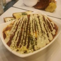 Lasagne at Prana Vegan in Arequipa