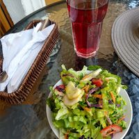 Salad at Prana Vegan in Arequipa