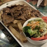 🍟🍢 Salchis Classica (Seitan) at Prana Vegan in Arequipa