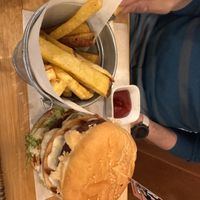 Burger Big Mac  at Prana Vegan in Arequipa