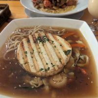 The ramen with tofu at Prana Vegan in Arequipa