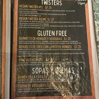   at Prana Vegan in Arequipa