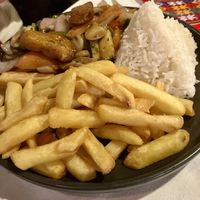 Saltado vegetariano   at Así Es Mi Peru in Oranjestad