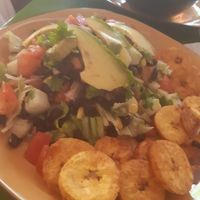 salad at Casa del Ritmo in Santa Marta
