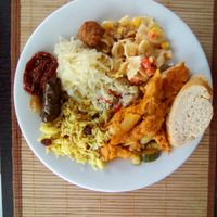 A Salad Bowl at Veganer Mitbring-Brunch in Karlsruhe in Karlsruhe