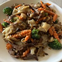 Pad See Ew with duck   at Plumeria in Encinitas