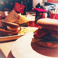 Albert (9,95€), Helene (10,45€) und Pomm Franz (3,95€) at Sissi und Franz in Hannover