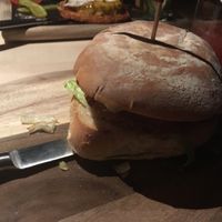 vegan burger at Sissi und Franz in Hannover