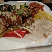 Falafel Teller normal  at Laziz Kumpir & Falafel in Hamburg