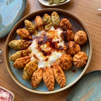 1.5 portion triple mix fried dumplings at Mr.Dumpling in Istanbul