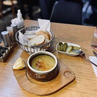 Lentil soup at Mr.Dumpling in Istanbul