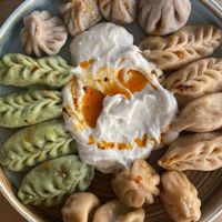 Boiled vegan mix  at Mr.Dumpling in Istanbul