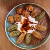 Vegan mix fried  at Mr.Dumpling in Istanbul