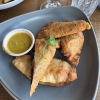 Empanadillas  at Cafe Berlin in San Juan