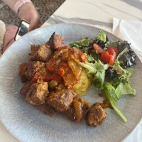 Vegan Mofongo  at Cafe Berlin in San Juan