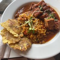 Criollo Tofu   at Cafe Berlin in San Juan