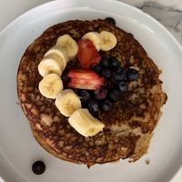 gluten free & vegan pancakes!  at Cafe Berlin in San Juan