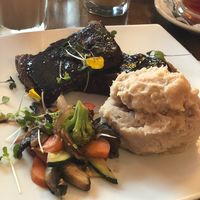 Vegan “BBQ” loaf at Cafe Berlin in San Juan