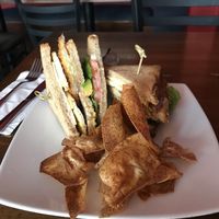 Eggplant and Tofu Sandwich at Cafe Berlin in San Juan