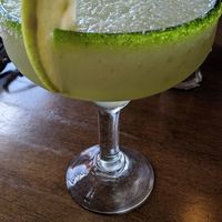 Apple margarita at Cafe Berlin in San Juan