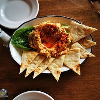 Hummus at Cafe Berlin in San Juan