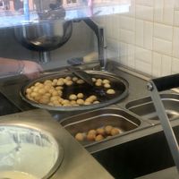 Frying  at Lokmata - Kadıköy in Istanbul