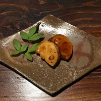 Grilled Daikon at Uka Shokudo in Teshima